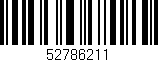 Código de barras (EAN, GTIN, SKU, ISBN): '52786211'