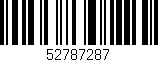 Código de barras (EAN, GTIN, SKU, ISBN): '52787287'