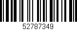 Código de barras (EAN, GTIN, SKU, ISBN): '52787349'