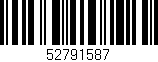 Código de barras (EAN, GTIN, SKU, ISBN): '52791587'