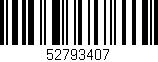 Código de barras (EAN, GTIN, SKU, ISBN): '52793407'