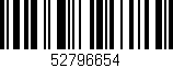 Código de barras (EAN, GTIN, SKU, ISBN): '52796654'