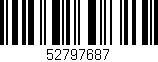 Código de barras (EAN, GTIN, SKU, ISBN): '52797687'