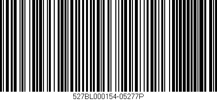 Código de barras (EAN, GTIN, SKU, ISBN): '527BL000154-05277P'