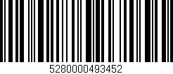 Código de barras (EAN, GTIN, SKU, ISBN): '5280000493452'