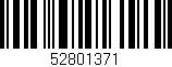Código de barras (EAN, GTIN, SKU, ISBN): '52801371'