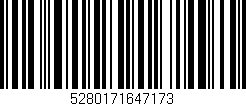 Código de barras (EAN, GTIN, SKU, ISBN): '5280171647173'