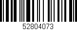 Código de barras (EAN, GTIN, SKU, ISBN): '52804073'