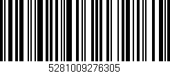 Código de barras (EAN, GTIN, SKU, ISBN): '5281009276305'