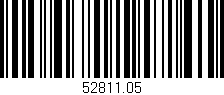 Código de barras (EAN, GTIN, SKU, ISBN): '52811.05'