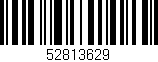 Código de barras (EAN, GTIN, SKU, ISBN): '52813629'