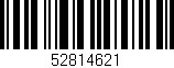 Código de barras (EAN, GTIN, SKU, ISBN): '52814621'