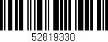 Código de barras (EAN, GTIN, SKU, ISBN): '52819330'