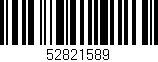 Código de barras (EAN, GTIN, SKU, ISBN): '52821589'