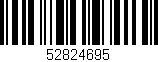 Código de barras (EAN, GTIN, SKU, ISBN): '52824695'