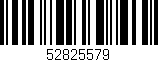 Código de barras (EAN, GTIN, SKU, ISBN): '52825579'