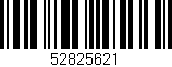 Código de barras (EAN, GTIN, SKU, ISBN): '52825621'