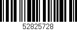 Código de barras (EAN, GTIN, SKU, ISBN): '52825728'