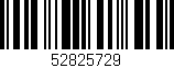 Código de barras (EAN, GTIN, SKU, ISBN): '52825729'