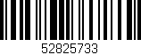 Código de barras (EAN, GTIN, SKU, ISBN): '52825733'