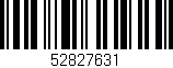 Código de barras (EAN, GTIN, SKU, ISBN): '52827631'