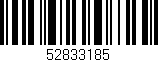 Código de barras (EAN, GTIN, SKU, ISBN): '52833185'