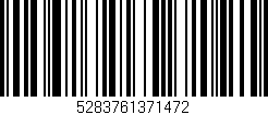 Código de barras (EAN, GTIN, SKU, ISBN): '5283761371472'