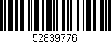 Código de barras (EAN, GTIN, SKU, ISBN): '52839776'