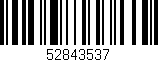 Código de barras (EAN, GTIN, SKU, ISBN): '52843537'