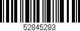 Código de barras (EAN, GTIN, SKU, ISBN): '52845283'