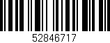 Código de barras (EAN, GTIN, SKU, ISBN): '52846717'