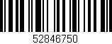 Código de barras (EAN, GTIN, SKU, ISBN): '52846750'