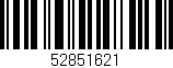 Código de barras (EAN, GTIN, SKU, ISBN): '52851621'