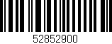 Código de barras (EAN, GTIN, SKU, ISBN): '52852900'
