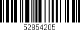 Código de barras (EAN, GTIN, SKU, ISBN): '52854205'
