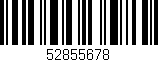 Código de barras (EAN, GTIN, SKU, ISBN): '52855678'