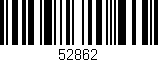 Código de barras (EAN, GTIN, SKU, ISBN): '52862'