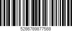 Código de barras (EAN, GTIN, SKU, ISBN): '5286789877568'