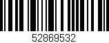 Código de barras (EAN, GTIN, SKU, ISBN): '52869532'