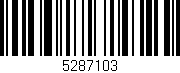 Código de barras (EAN, GTIN, SKU, ISBN): '5287103'