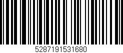 Código de barras (EAN, GTIN, SKU, ISBN): '5287191531680'