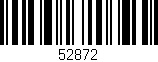 Código de barras (EAN, GTIN, SKU, ISBN): '52872'