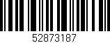 Código de barras (EAN, GTIN, SKU, ISBN): '52873187'