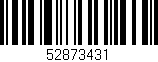 Código de barras (EAN, GTIN, SKU, ISBN): '52873431'