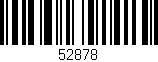 Código de barras (EAN, GTIN, SKU, ISBN): '52878'