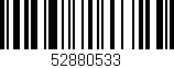 Código de barras (EAN, GTIN, SKU, ISBN): '52880533'