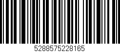 Código de barras (EAN, GTIN, SKU, ISBN): '5288575228165'