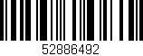 Código de barras (EAN, GTIN, SKU, ISBN): '52886492'
