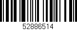 Código de barras (EAN, GTIN, SKU, ISBN): '52886514'