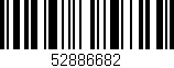 Código de barras (EAN, GTIN, SKU, ISBN): '52886682'
